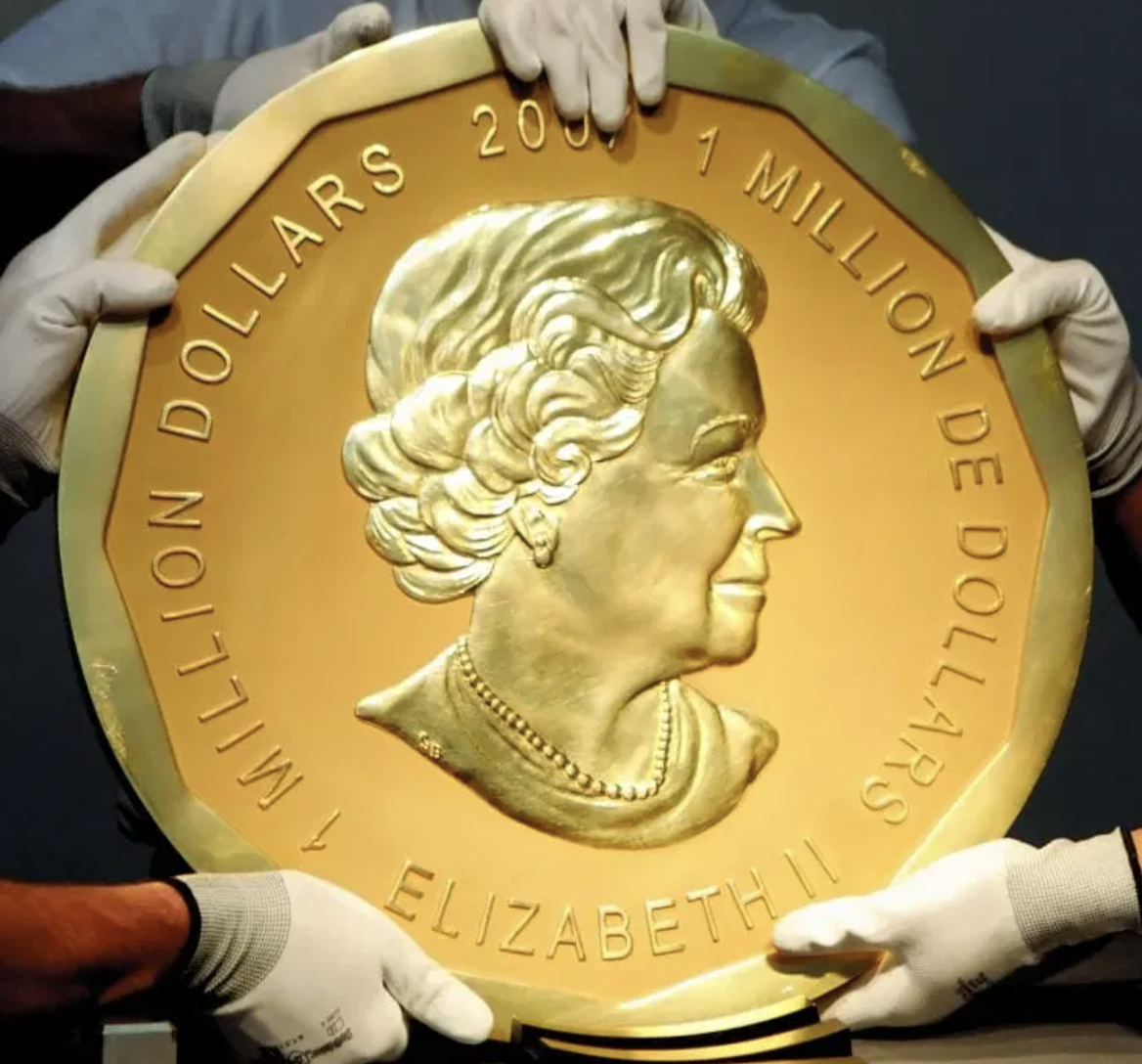 gold coin stolen from berlin museum - Dollars Million Elizabeth 200 Million De Dollars